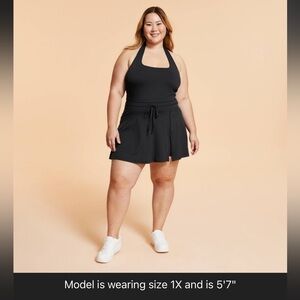 Blogilates Women’s game set match active dress -1X